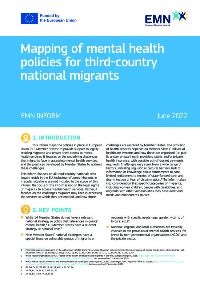thumbnail of EMN_Mental-health_INFORM_20072022