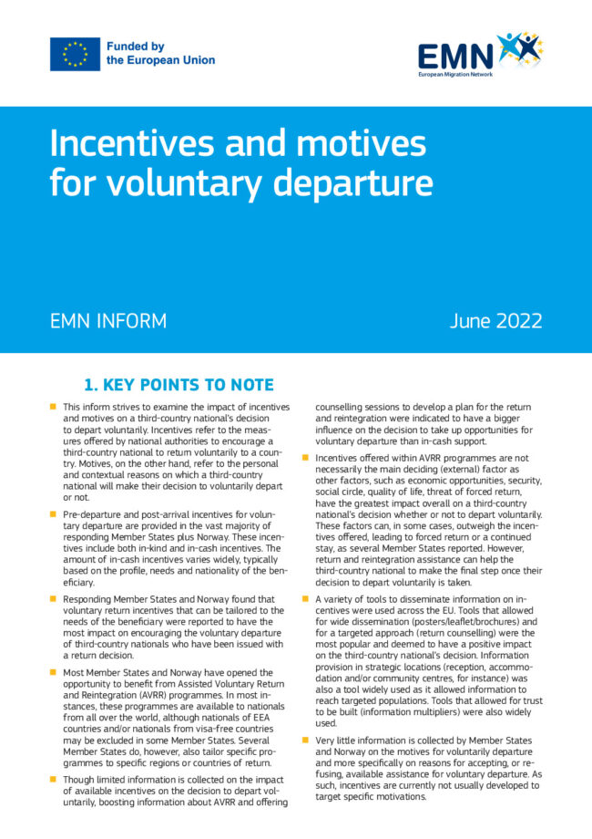 thumbnail of EMN_Motives and incentives_Voluntary departure_INFORM