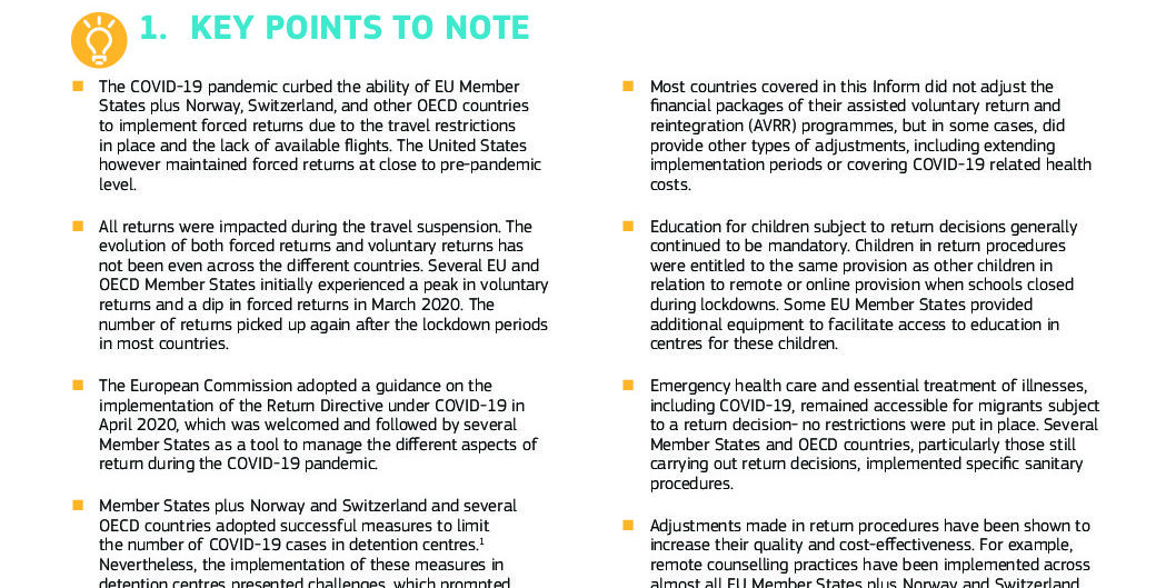 Impact of COVID-19 on voluntary and forced returns thumbnail of Impact of COVID-19 on voluntary and forced returns