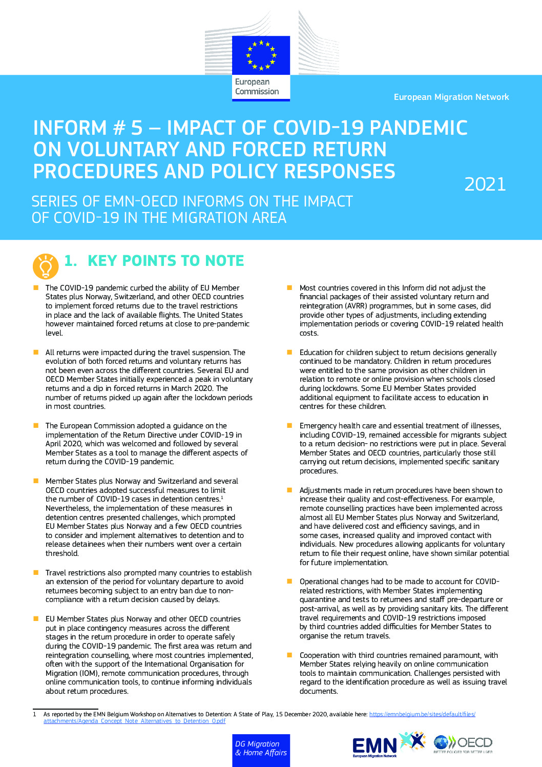 Impact of COVID-19 on voluntary and forced returns thumbnail of Impact of COVID-19 on voluntary and forced returns