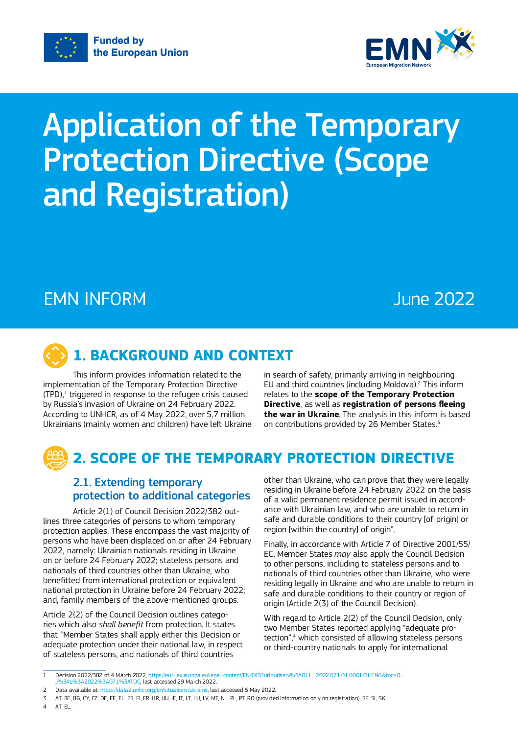 emn-inform-2022-the-application-of-the-temporary-protection-directive thumbnail of emn-inform-2022-the-application-of-the-temporary-protection-directive